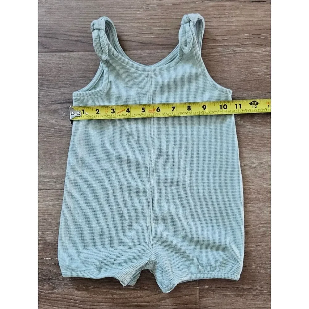 Carter's Baby Knit Romper in Sage Green Size 18m